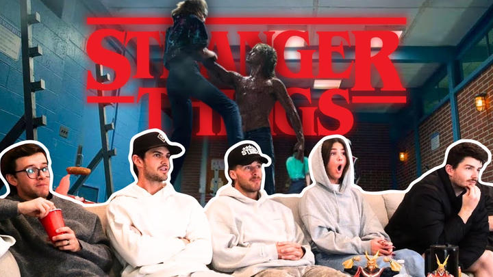 Converting Friends To *STRANGER THINGS* 3x4 | FIRST TIME REACTION