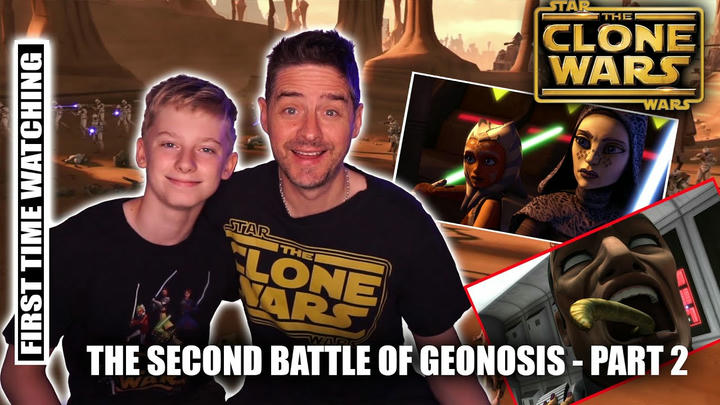 Star Wars - The Clone Wars  (The Second Battle Of Geonosis - PART 2) FIRST TIME WATCHING REACTION!