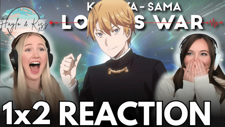 THE WALL SLAM | KAGUYA SAMA | Love Is War Reaction 1x2