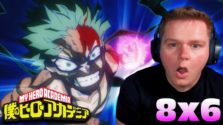 END IT NOW! My Hero Academia 8x6 REACTION!