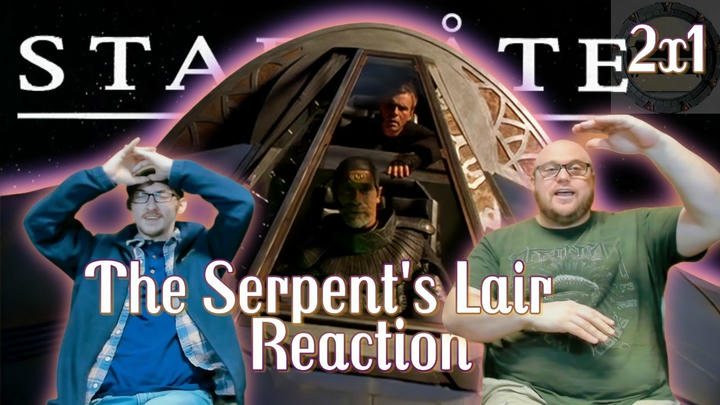 Stargate SG-1 | 2x1 "The Serpent's Lair" | First Time Watching Reaction | We're in the Basement