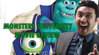 MONSTERS UNIVERSITY MOVIE REVIEW!!!