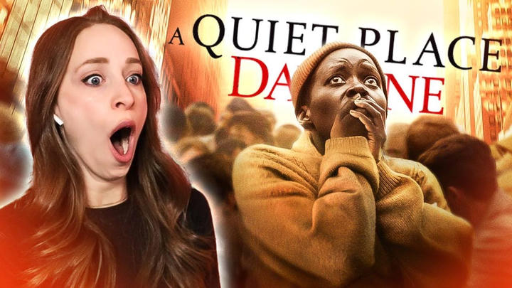 First Time Watching A QUITE PLACE DAY ONE Reaction...