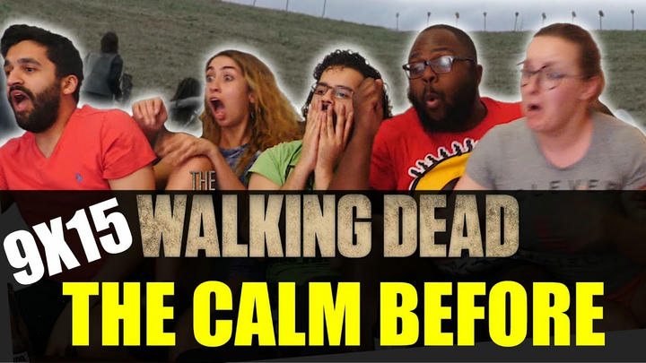 The Walking Dead - 9x15 The Calm Before - Group Reaction