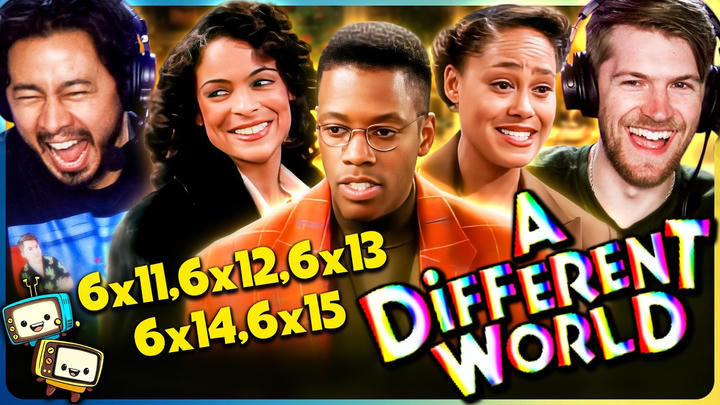 A DIFFERENT WORLD Season 6 Episodes 11-15 Reaction! | Jasmine Guy, Kadeem Hardison, w/ Jaby Koay