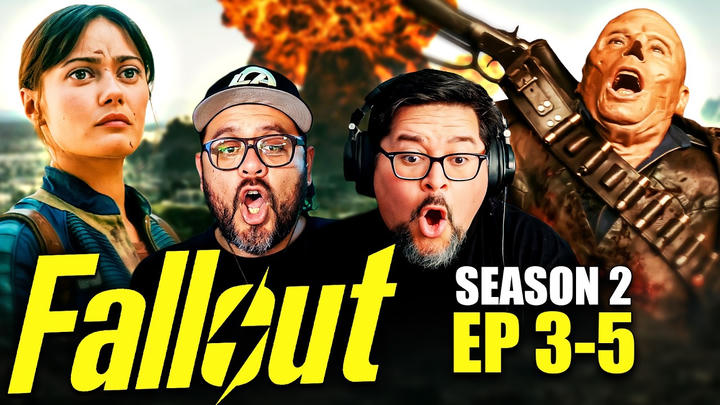 FALLOUT SEASON 2 EPISODE 3, 4, 5 REACTION! THINGS ARE HEATING UP!