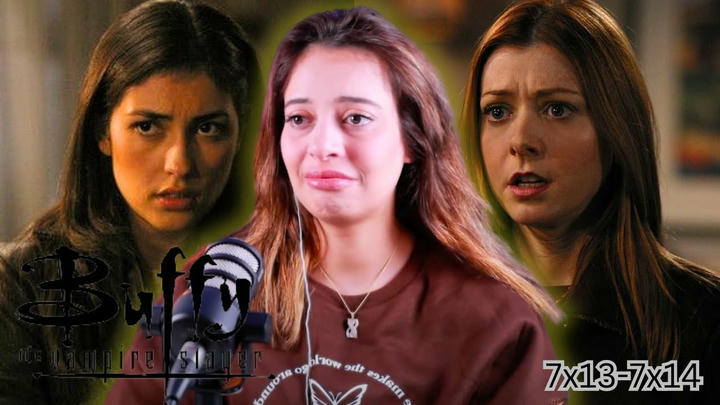 Buffy The Vampire Slayer S07E13/14 ''The Killer in Me/ First Date'' REACTION/COMMENTARY