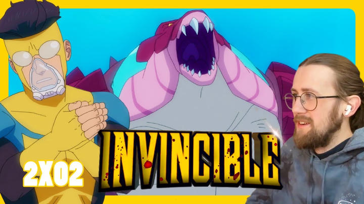 MARK VS FISH MONSTERS! - Invincible Season 2 Episode 2 Reaction