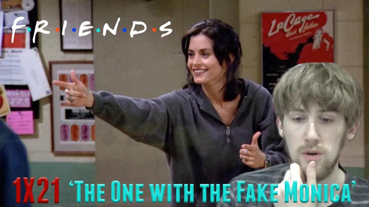 Friends Season 1 Episode 21 - 'The One with the Fake Monica' Reaction