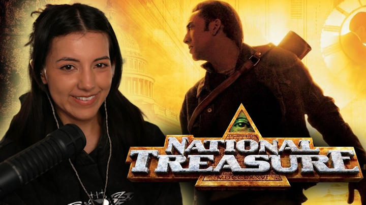 emme reacts - National Treasure (2004)