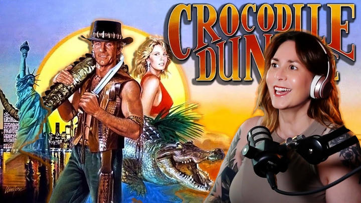 Chrissie Reacts - Crocodile Dundee (1986)