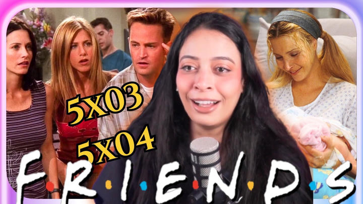 FRIENDS Season 5 Episodes 3&4| First time watching +Me  Shipping Chandler & Monica | Fan Compilation