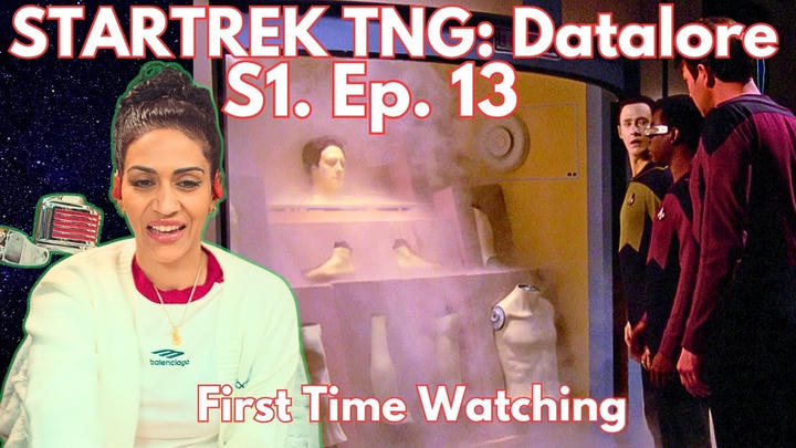 FIRST TIME Watching Star Trek TNG 1x13: DATA HAS AN EVIL TWIN?! 😱 | Datalore Reaction