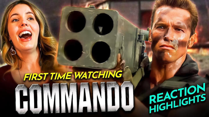 Cami blown away with COMMANDO (1985) Movie Reaction FIRST TIME WATCHING [Reissue]