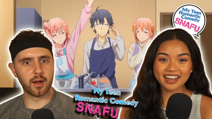 YUI'S MOM COOKING CLASS!! - Oregairu My Teen Romantic Comedy S3 Episode 9 REACTION!