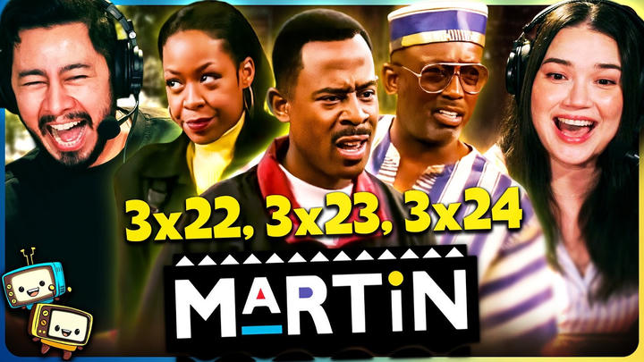 MARTIN (1994) 3x22, 3x23 & 3x24 Reaction! | First Time Watch | Martin Lawrence w/ Jaby Koay