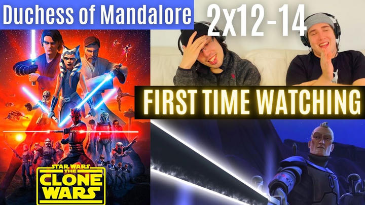 FIRST TIME WATCHING: 2x12-14 "The Duchess of Mandalore" Star Wars - The Clone Wars...THE DARK SABER