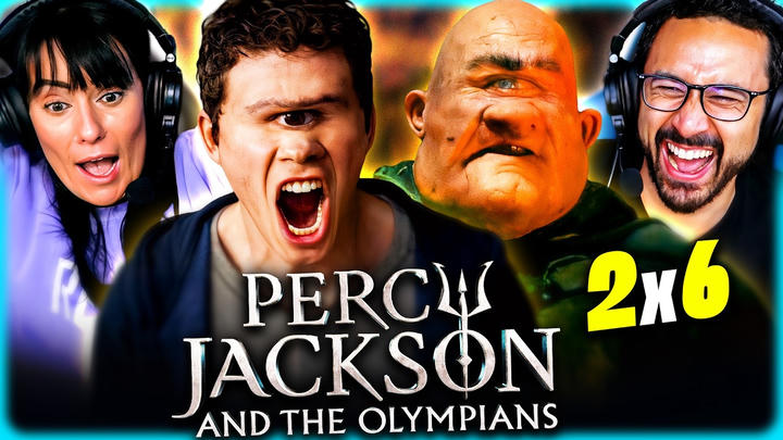 PERCY JACKSON Season 2 Episode 6 REACTION!! Disney Plus | Sea Of Monsters | Olympians