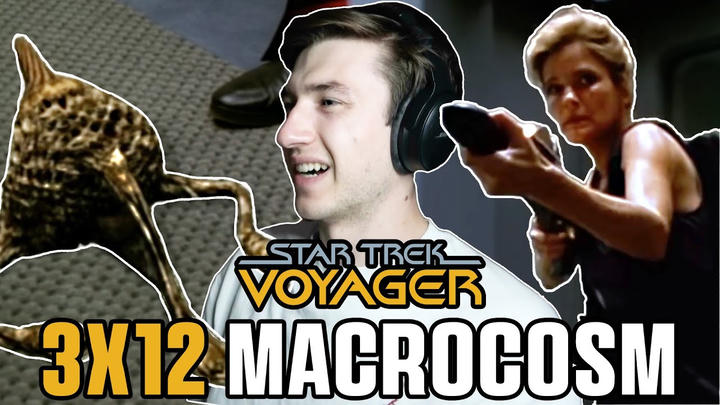 One of the best Janeway episodes! STAR TREK VOYAGER - 3X12 - Macrocosm FIRST TIME WATCHING REACTION