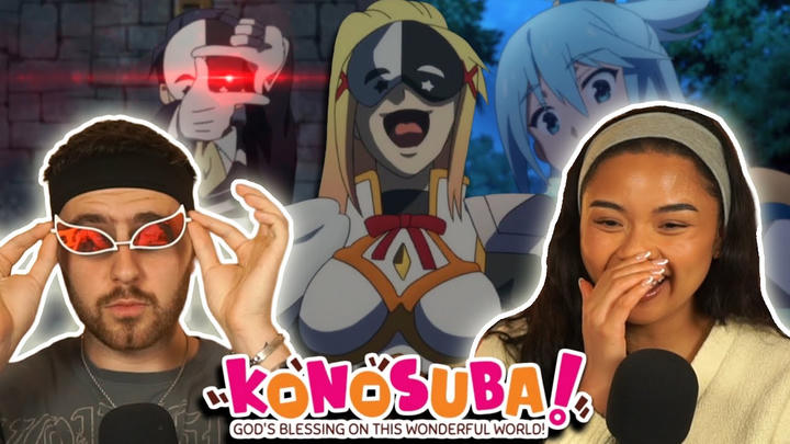 DARKNESS MEETS HER MATCH! - Girlfriend Reacts To Konosuba Season 2 Episode 5 REACTION!