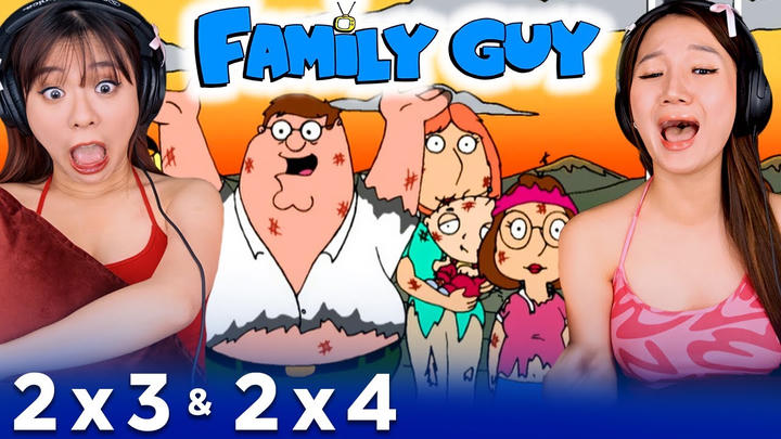 Asian Girls React | Family Guy Season 2 | Ep 3 & 4 (Family Guy Reaction)