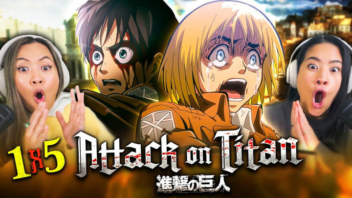 WTF JUST HAPPENED?! 🫨 Attack on Titan Season 1 Episode 5 | Reaction & Review