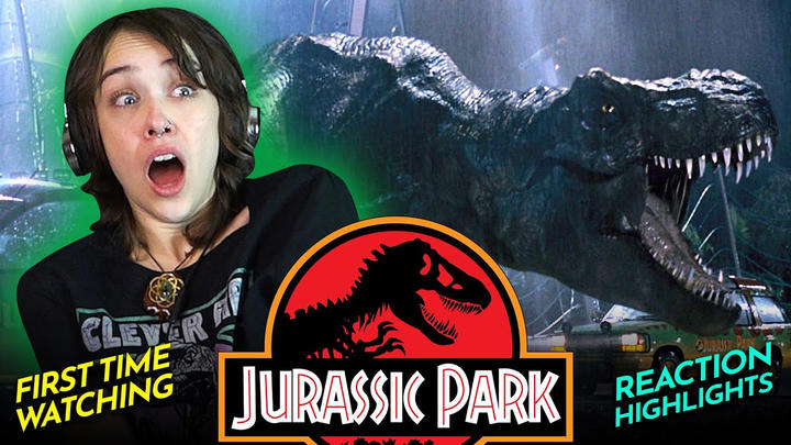 Nicki eats up JURASSIC PARK (1993) Movie Reaction FIRST TIME WATCHING [Reissue]