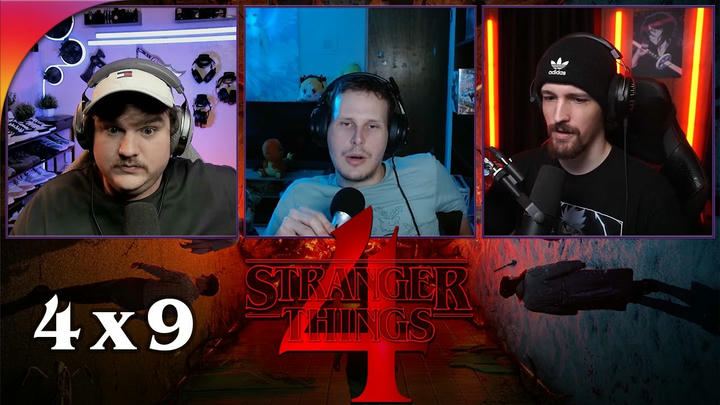 Stranger Things 4x9 Reaction "The Piggyback"