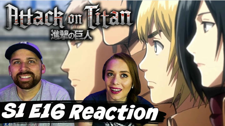 Attack on Titan S1 E16 "What Needs to be Done Now: Eve of the Counterattack, Part 3" Reaction