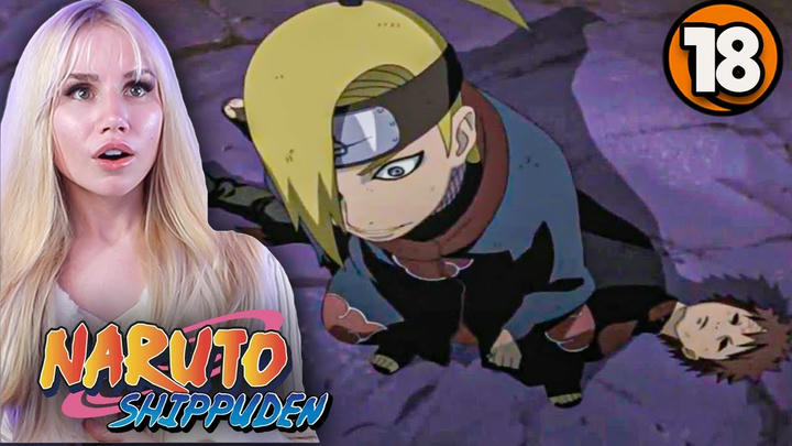 DEIDARA SITS ON GAARA'S DEAD BODY!I NARUTO SHIPPUDEN EP 18 REACTION!