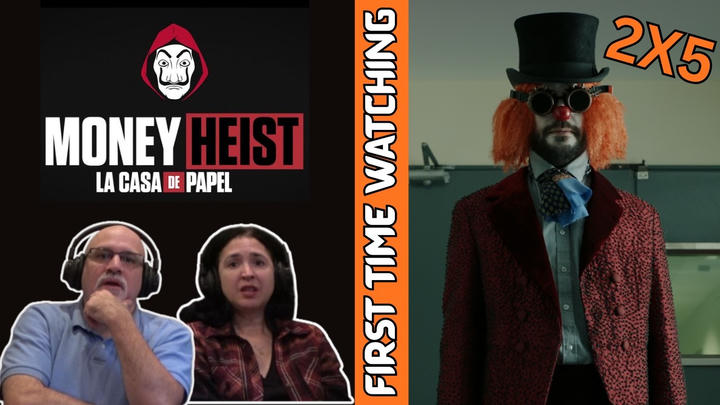 MONEY HEIST / LA CASA DE PAPEL 2X5 (First time watching and reaction / Reacción)