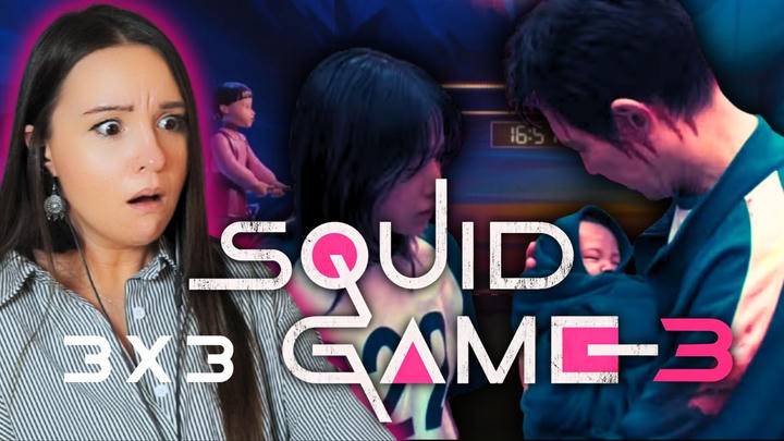 It's Not Your Fault 🤧 SQUID GAME 3x3 REACTION