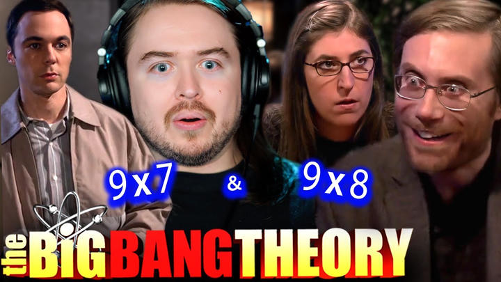 **HORRIFYING NEW BOYFRIEND?!!** The Big Bang Theory S9 Ep 7 & 8 Reaction: FIRST TIME WATCHING