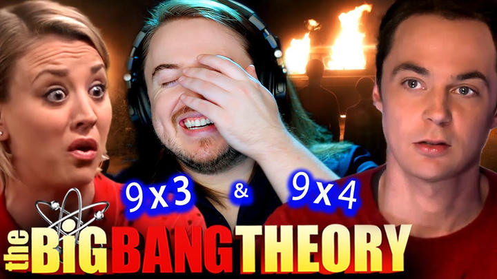 **COMPLETE DISASTER?!** The Big Bang Theory S9 Ep 3 & 4 Reaction: FIRST TIME WATCHING