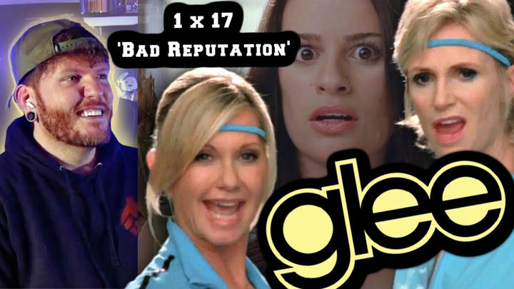 Let's Get Physical! | GLEE Reaction 1x17 'Bad Reputation' | Olivia Newton-John guest stars!