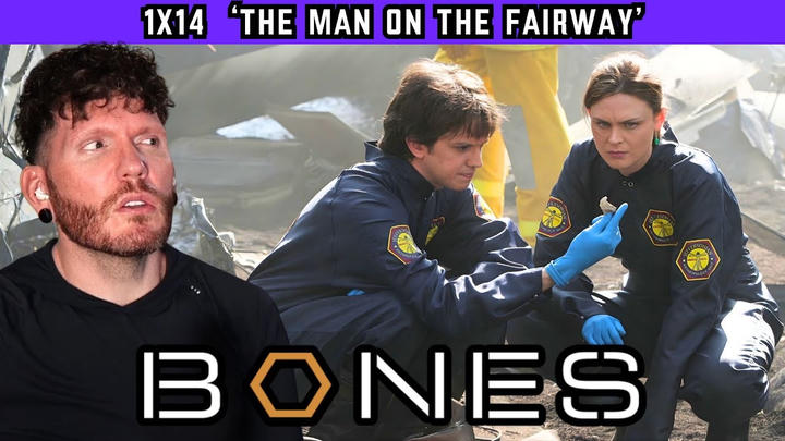 First time watching BONES 1x14 'The Man on the Fairway' REACTION