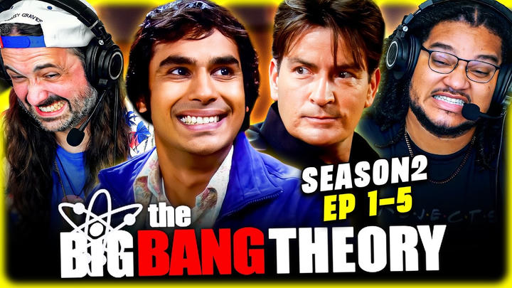 THE BIG BANG THEORY  S2 E1-5 REACTION – PENNY BECOMES A HARDCORE GAMER?! - FIRST TIME WATCHING