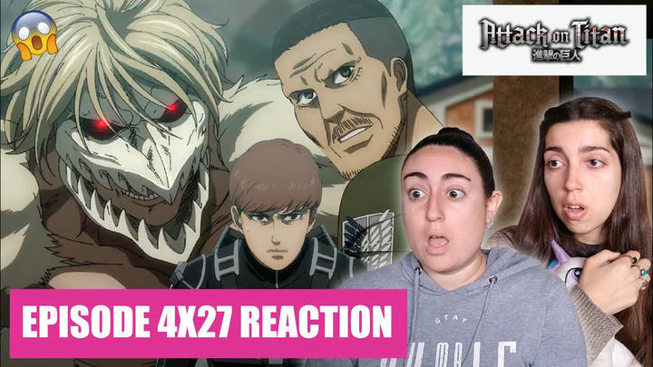 ATTACK ON TITAN Reaction 4x27 - "RETROSPECTIVE"