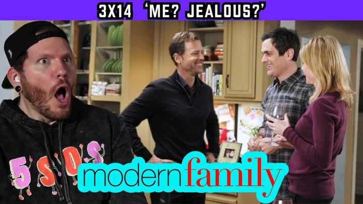 First time watching MODERN FAMILY 3x14 'Me? Jealous?' REACTION