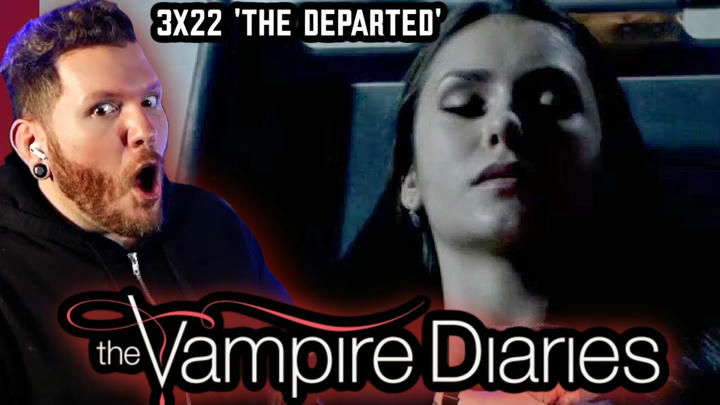 Does this mean Elena is...? | First time watching The Vampire Diaries REACTION 3x22 'THE DEPARTED'
