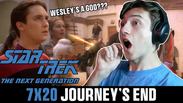 STAR TREK TNG 7X20 Journey’s End REACTION -  Wesley is a GOD?? FIRST TIME WATCHING!