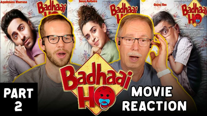 BADHAAI HO Movie Reaction Part 2/3! | Ayushmann Khurrana | Sanya Malhotra | Gajraj Rao | Neena Gupta