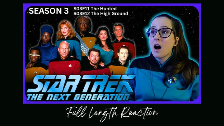 🖖Star Trek TNG S03E11-12 Full Length Reaction