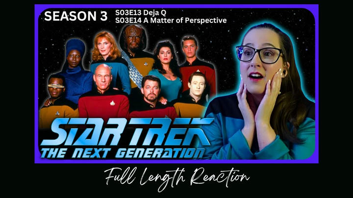 🖖Star Trek TNG S03E13-14 Full Length Reaction