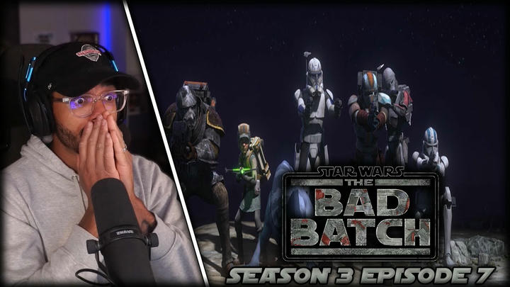 Star Wars The Bad Batch: Season 3 Episode 7 Reaction! - Extraction