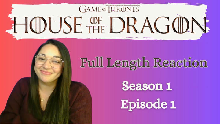 House of the Dragon 1x1 *Full Length Reaction