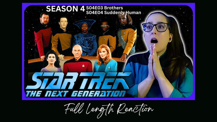 🖖Star Trek TNG S04E03-04 Full Length Reaction