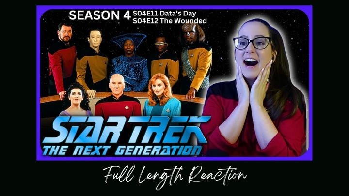 🖖Star Trek TNG S04E11-12 Full Length Reaction