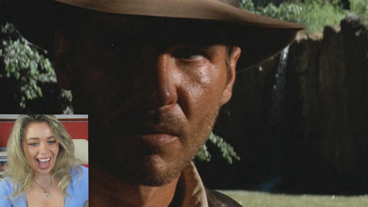 INDIANA JONES Raiders of the Lost Ark BLIND FULL REACTION!
