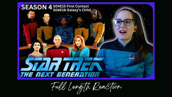 🖖Star Trek TNG S04E15-16 Full Length Reaction